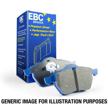EBC 07-11 Acura CSX (Canada) 2.0 Type S Bluestuff Front Brake Pads - Graveyard Performance