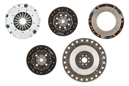 Exedy 1996-10 Mustang 4.6L Organic 10 Teeth 8 Bolt Twin Disc Clutch - Graveyard Performance