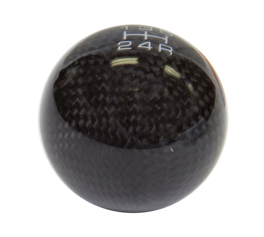 NRG Universal Ball Style Shift Knob - Heavy Weight 480G / 1.1Lbs. - Carbon Fiber (5 Speed)