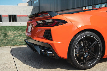 Corsa 2020-25 Corvette C8 3in Xtreme Cat-Back Exhaust 4.5in Black Quad Tips - Deletes stock AFMValve - Graveyard Performance