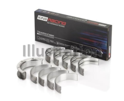 King Engine Bearings Performance Ford 302 (0.001 in. Undersize) Main Race Bearing Set - Graveyard Performance