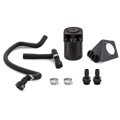 Mishimoto 2020+ Chevrolet Corvette C8 Baffled Oil Catch Can Kit (PCV Side) - Black - Graveyard Performance