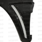 Seibon 08-12 Mitsubishi Evo X 10mm Wider Carbon Fiber Fenders