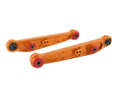 Skunk2 Honda/Acura EG/DC Alpha Series Rear Lower Control Arm Set - Gold - Graveyard Performance