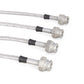 Goodridge 12-15 Honda Civic Si / 13-15 Acura ILX 2.4L (Lrg Disc) Stainless Steel Brake Line Kit