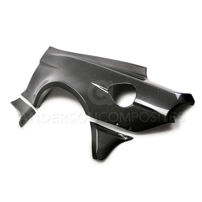 Anderson Composites 18-19 Ford Mustang Type-JTP Fender Flares (10 Piece Set) - Graveyard Performance