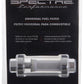 Spectre Premium Clearview Fuel Filter (Incl. 1/4in. / 5/16in. / 3/8in. Barb Fittings)