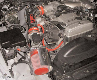 Injen 92-95 Toyota Supra V6 3.0L Black IS Short Ram Cold Air Intake - Graveyard Performance