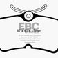 EBC 13+ Ford Fiesta 1.6 Turbo ST Ultimax2 Rear Brake Pads