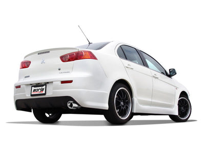 Borla 08-11 Mitsubishi Lancer DE/ES/GTS SS Exhaust (rear section only) - Graveyard Performance