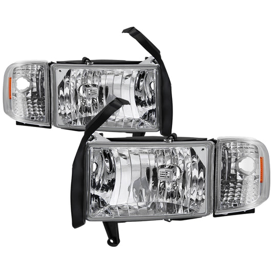 xTune Dodge Ram 1500 94-01 Headlight w/ Corner Lamps - OEM HD-JH-DR94-SET-C