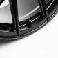 Titan 7 T-CS5 18x9.5 5x114.3 +40 Offset / 73 CB Machine Black Wheel (Hub Ring Req.)