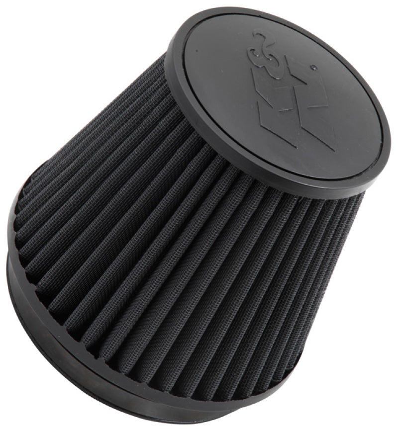 K&N Universal Rubber Filter Round Tapered 6in Flange ID x 7.5in Base OD x 5.25in Top OD x 6in Height - Graveyard Performance