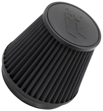 K&N Universal Rubber Filter Round Tapered 6in Flange ID x 7.5in Base OD x 5.25in Top OD x 6in Height - Graveyard Performance