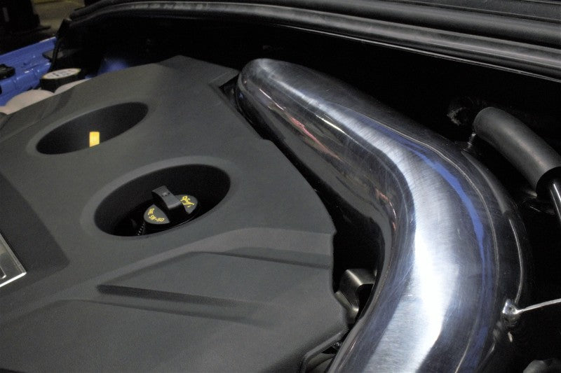 Mishimoto 2016+ Ford Focus RS Performance Air Intake Kit - Wrinkle Black - Graveyard Performance