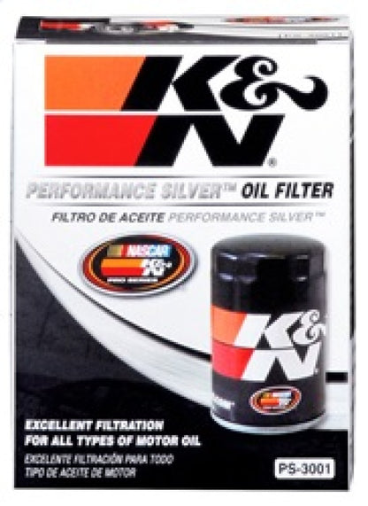 K&N Oil Filter for Ford/Audi/VW/Toyota/Mercury/Mazda/Nissan/Dodge/Lincoln/Volvo 3.656in OD - Graveyard Performance