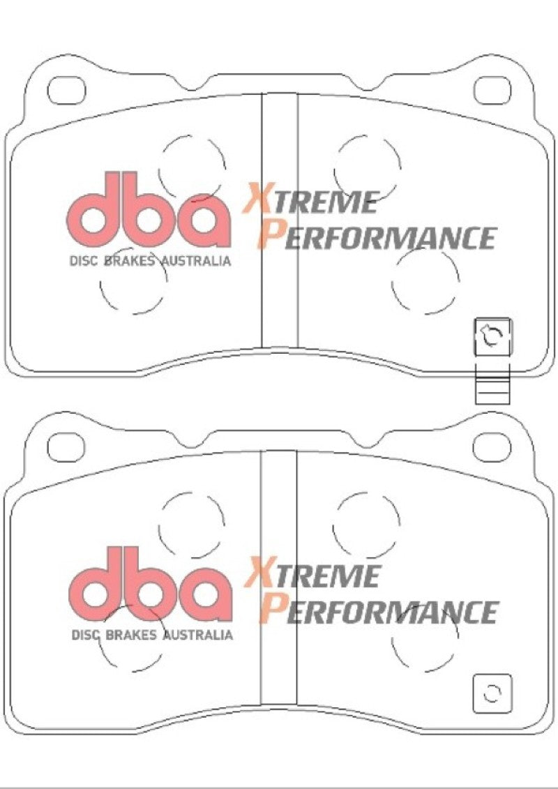 DBA 13-15 Cadillac XTS XP650 Front Brake Pads - Graveyard Performance