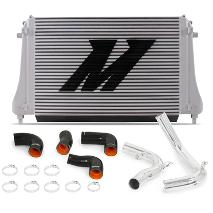 Mishimoto 2015+ VW MK7 Golf TSI / GTI / R Performance Intercooler Kit w/ Pipes (Polished) - Graveyard Performance