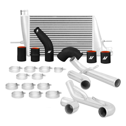 Mishimoto 08+ Mitsubishi Evo X Front-Mount Intercooler Kit - Silver - Graveyard Performance