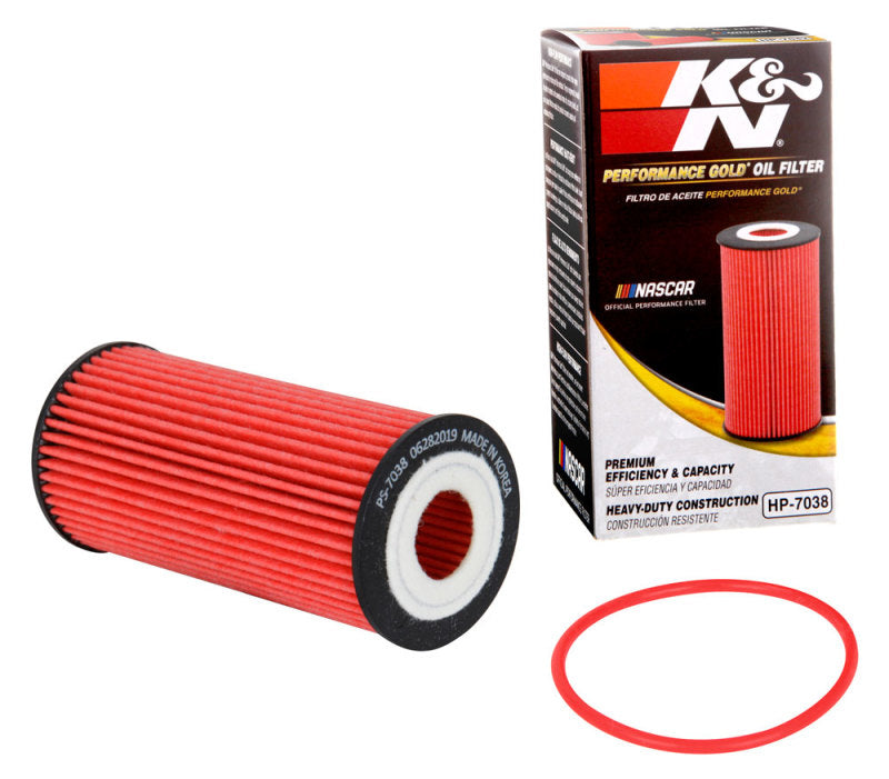 K&N Performance Oil Filter for 2019 Audi A3 2.0L - Graveyard Performance
