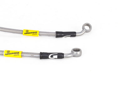 Goodridge 17-21 Honda Civic Type-R (FK8) Stainless Steel Brake Line Kit - Graveyard Performance