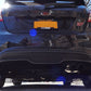 Rally Armor 13-19 Ford Fiesta ST Black UR Mud Flap w/Grey Logo