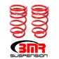 BMR 10-15 5th Gen Camaro V8 Rear Lowering Springs - Red