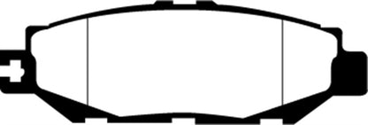 EBC 93-94 Lexus LS400 4.0 Greenstuff Rear Brake Pads - Graveyard Performance