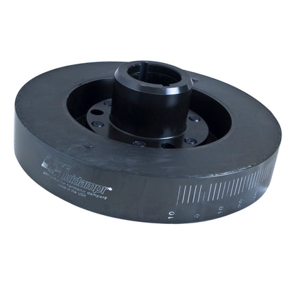 Fluidampr Chevy 396-427 CID V8 w/ (2) 1/4 key slot Steel Internally Balanced Damper - Graveyard Performance
