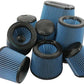 Injen AMSOIL Ea Nanofiber Dry Air Filter - 2.75 Filter 6 Base / 5 Tall / 5 Top
