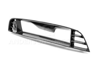 Anderson Composites 10-14 Ford Mustang/Shelby GT500 Front Upper Grille (w/ Spot for Cobra Emblem) - Graveyard Performance