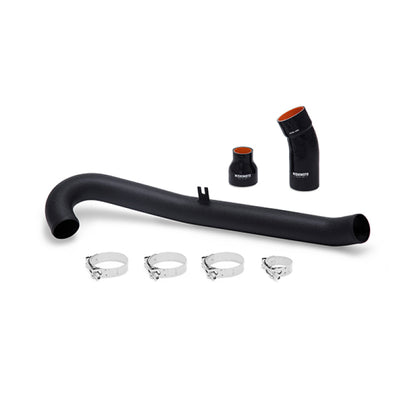 Mishimoto 2014+ Ford Fiesta ST Hot-Side Intercooler Pipe Kit - Wrinkle Black - Graveyard Performance
