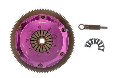 Exedy 2006-2006 Saab 9-2X Aero H4 Hyper Twin Cerametallic Clutch Sprung Center Disc Push Type Cover - Graveyard Performance