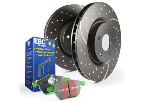 EBC S10 Brake Pad and Rotor Kit - Graveyard Performance