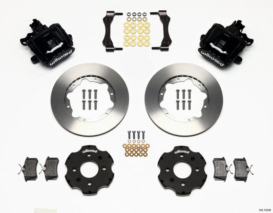 Wilwood Combination Parking Brake Rear Kit 11.00in Civic / Integra Disc 2.39 Hub Offset - Graveyard Performance