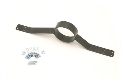 BMR 79-03 Fox Mustang Driveshaft Safety Loop - Black Hammertone - Graveyard Performance