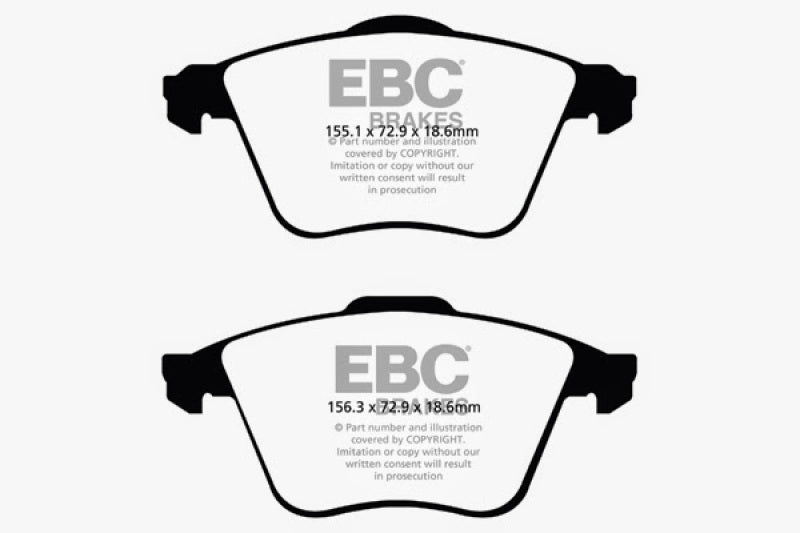 EBC Brakes Bluestuff Street and Track Day Brake Pads - Graveyard Performance