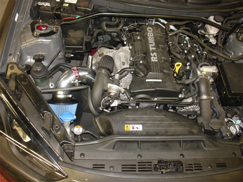 Injen 13-14 Hyundai Genesis Coupe 2.0L 4cyl Turbo GDI Polished Short Ram Intake w/ Heat Shield - Graveyard Performance