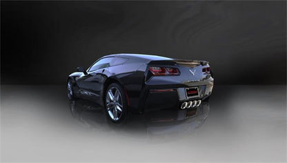 Corsa 2014-2019 Corvette C7 Coupe 6.2L V8 AT/MT 2.75in Valve-Back Dual Rear Exit Polished Xtreme Exh - Graveyard Performance