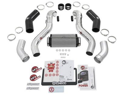 aFe Takeda Intake Stage-2 Polished Pro DRY S 09-17 Nissan 370Z V6 3.7L - Graveyard Performance