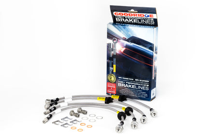 Goodridge 15-18 Ford Focus RS (RS MK3 Only) Stainless Steel Brake Line Kit - Graveyard Performance