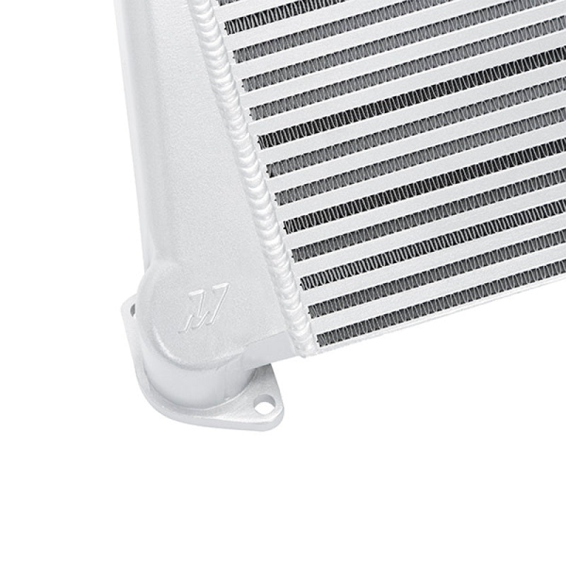 Mishimoto 08-14 Subaru WRX Top-Mount Intercooler Kit - Powder Coated Silver & Blue Hoses - Graveyard Performance