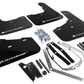 Rally Armor 13-19 Ford Fiesta ST Black UR Mud Flap w/White Logo