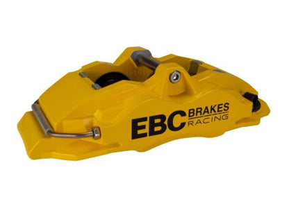 EBC Racing 92-00 BMW M3 (E36) Front Right Apollo-4 Yellow Caliper (for 330mm Rotor) - Graveyard Performance