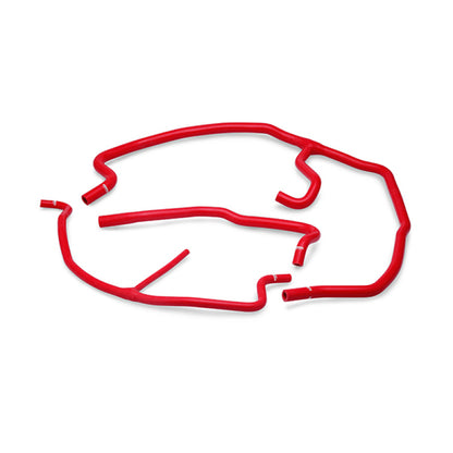Mishimoto 05-08 Chevy Corvette/Z06 Red Silicone Ancillary Hose Kit - Graveyard Performance