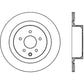 StopTech Power Slot 09 Nissan 370z / 08-09 Infiniti G37 Slotted Rear Right CRYO Rotor
