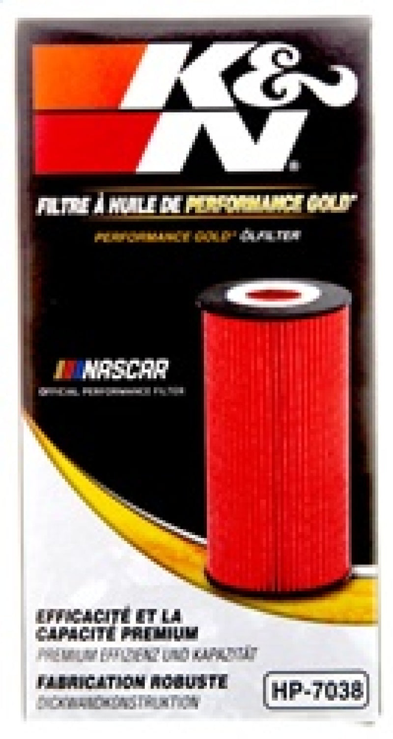 K&N Performance Oil Filter for 2019 Audi A3 2.0L - Graveyard Performance