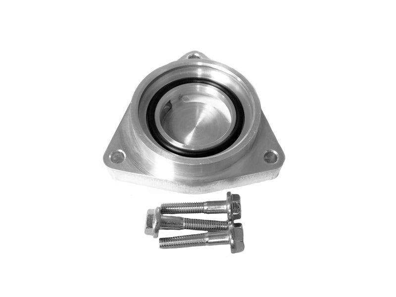 Torque Solution Billet HKS Blow Off Valve Adapter: Hyundai Genesis Coupe 2.0T 10+ - Graveyard Performance