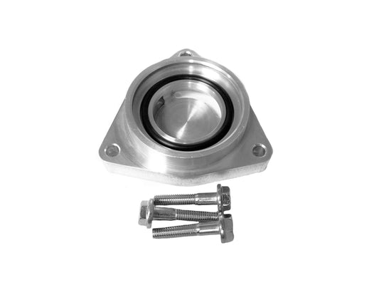 Torque Solution Billet HKS Blow Off Valve Adapter: Hyundai Genesis Coupe 2.0T 10+ - Graveyard Performance