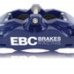 EBC Racing 05-11 Ford Focus ST (Mk2) Front Left Apollo-4 Blue Caliper